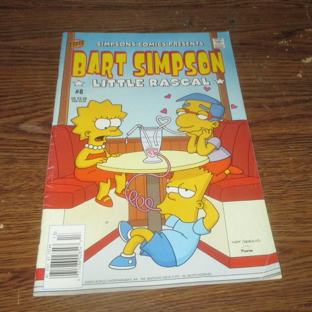 Bart Simpson #8 (2002, Bongo Comics)
